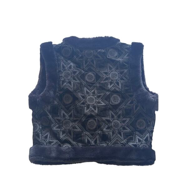 Johnny Was Morningside Silk Vest BLACK Small - Picture 4 of 7